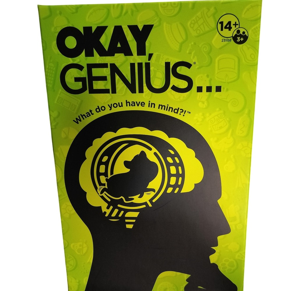 Okay Genius Board Game What‎ Do You Have In Mind Trivia Party Game Ages 14+ NEW